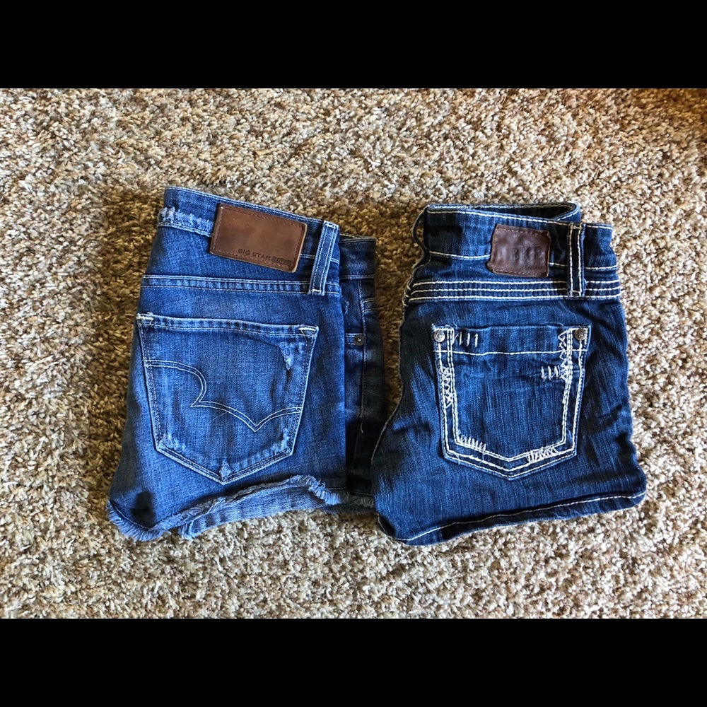 Big star and BKE shorts bundle